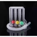 Respirometer Breathing Exerciser3 Balls Breathing Trainer Vital Capacity Exerciser Spirometer Breathing Respiratory Exerciser Lung Function Training Instrument.