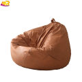 Without bean (Cover + Footrest) Premium Quality Best Selling Soft Waterproof Bean Bag Lazy Chair Convertible Floor Single Sofa t.