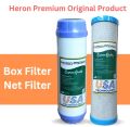 10 Inch GAC and CTO Filter 02 Pieces Set for Water Purifier (Brand: Heron).. 