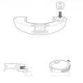 7PCS And Lavender Aromatherapy Fragrance For Deebot OZMO T9 T9 MAX Vacuum Cleaner Spare Kit. 