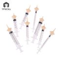 1ml/3ml/5ml/10ml Pet Feeding Nipple For Puppy Dog Cat Hamster Feeding Medicine Feeding Oral Syringe With Silicone Nipple Feeder.