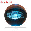 3D Crystal Ball Night Lights Glowing Planetary Galaxy Planet Moon Astronomy Ball Lamp Kids Bedroom Home Decor Birthday Gifts MuXiaRe. 