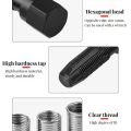 14mm Car Cylinder Head Tap Spark Plug Rethreading Helicoil Thread Repair Tool Kit Spark-plug Hole Sleeve for Repair Parts. 