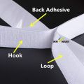 1M × 3cm Self Adhesive Hook and Loop Velcro Tape Double Sided Sticky Back Velcro Strip. 