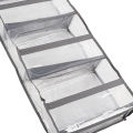 Over The Door Hanging Organizer 3 Top Plastic Pouches Hanging Storage Closet Door Organizer Space Saving for Pantry. 