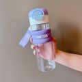 Premium Grade Latest model new unique design Unbreakable Water Bottle 650ml with straw BPA Free, Leak-Proof Water Bottle Ideal for Office, Sports, School, Gym - Polycarbonate & Polypropylene. 
