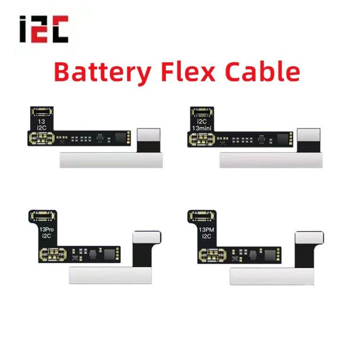 I2C Original Battery Replacement Flex For iPhone 11 12 13 14 Pro Max Mini BR-13 Warning Removal Replace Repair Cable Repair Kit