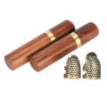 Needles Sewing Tools Kit Double Hole Needle Hand-Working Metal Long Nail Thimble Combination. 