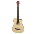Acoustic Guitar Kit Wooden 38in Folk Guitar for Performance for Beginners. 