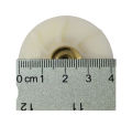 Four Teeth White Plastic Mixer Grinder Brass Insert for Strength and Long Lasting Life Jar Coupler - 4.3 CM.