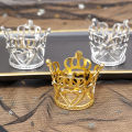 1/5Pcs Mini Crown Cake Decoration Crowns Cake Topper for Children Hair Ornaments Wedding Birthday Party Accessory.