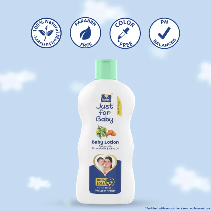 Parachute%20Just%20for%20Baby%20-%20Baby%20Lotion%20200ml%20(Baby%20Face%20Cream%2050g%20FREE)%20-%20Image%205