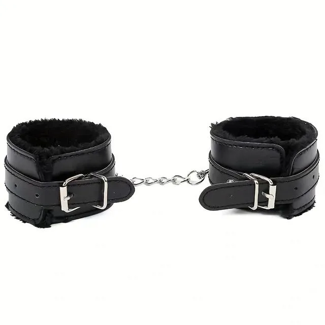 Explosive%20Leather%20Plush%20Shackles%20Foot%20Shackles%20With%20Chain,%20Multi-Color%20Optional%20-%20Image%206