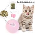 Smart Cat Toys Interactive Ball Catnip Cat Training Toy Pet Playing Ball Pet Squeaky Supplies Toy For Cats.