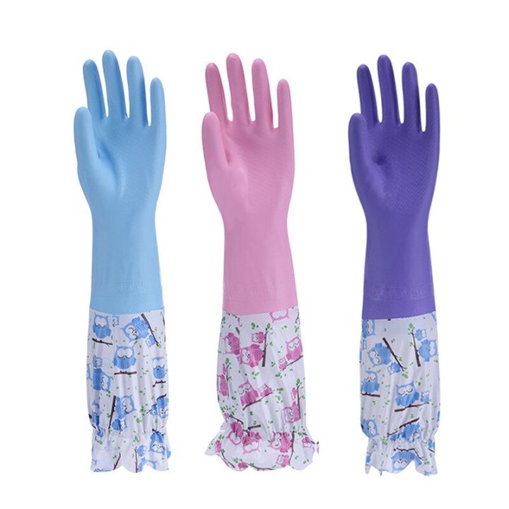 1%20Pair%20Reusable%20Waterproof%20Household%20Gloves%20Rubber%20Latex%20Non-Slip%20Kitchen%20Dishwashing%20Cleaning%20Winter%20Thicken%20Rubber%20Gloves%20-%20Image%203