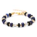 Irregular Chip Stone Lapis Lazuli Beads Bracelet Delicate Handmade Beaded Charm Bracelets Adjustable Women Men Fine Jewelry Gift.