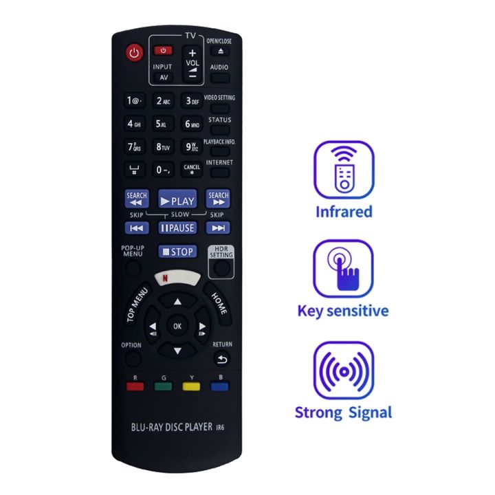 N2QAYB001157%20Remote%20Control%20Replace%20for%20HD%20Player%20DMP-UB300%20DMP-UB400%20DP-UB820K%20-%20Image%206