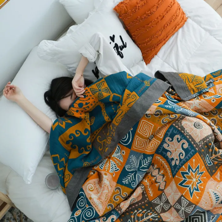 European%20Throw%20Blanket%20-%20Cotton%20Gauze%20Sofa%20Towel%20for%20Spring%20and%20Summer,%20Office%20Nap,%20Air%20Conditioning%20Blanket,%20King%20Size%20Bedspread%20-%20Image%202