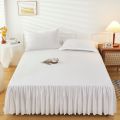 3DWF Bedspread, Bedspread, Skirt Bed Cover, Single Piece Protective Cover, 1.5m 1.8m Bed Sheet, Skirted Fitted Sheet, 180x200 Three. 