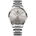 New men's ultra-thin watch waterproof luminous calendar Korean version quartz watch foreign trade Douyin AliExpress. 