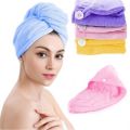 Quick Dry Microfiber Bathrobe Magic Hair Towel Super Absorbent Bath Shower Wrap Soft Comfortable Water Uptake Suction Cap.