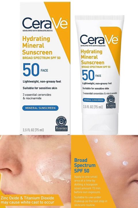 Cerave%20Hydrating%20Mineral%20Sunscreen%20SPF%2050%20Face%20for%20Senseitive%20Skin%2075ml%20-%20Image%203