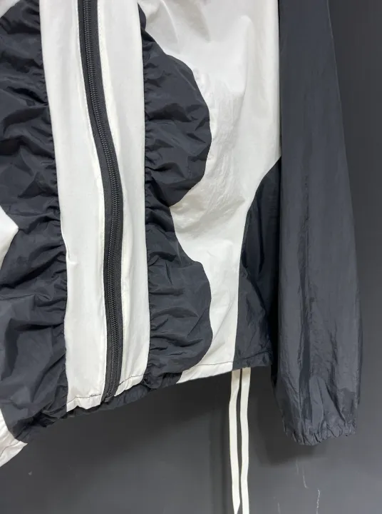2024%20Summer%20Black%20White%20Contrast%20Color%20Hooded%20Zipper%20Chic%20Coats%20Sun%20Protection%20Casual%20Long%20Sleeve%20Jacket%20Thin%20Design%20Hoodies%20Top%20-%20Image%204