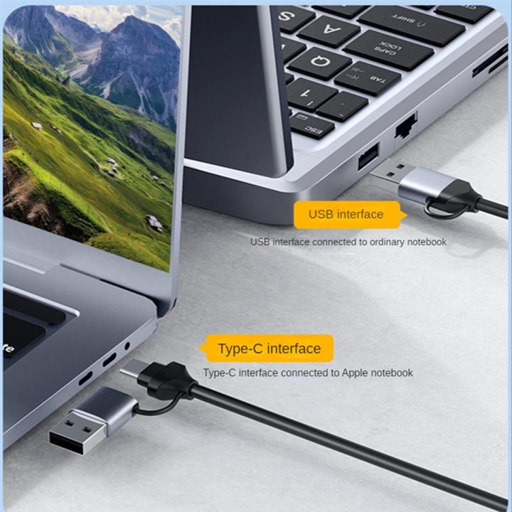 4K HDMI-Compatible to Type-C+USB Capture Card 1080P Computer Game Live ...