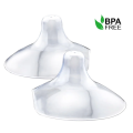 2pcs Silicone Nipple Protectors Feeding Mothers Nipple Shields Protection Cover Breastfeeding Mother Milk Silicone Nipple.