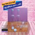 1000 ML(Round)  Empty Honey Bottle Travel Size Plastic Oil Bottle Travel Bottle  Combo 25 Pieces. 