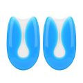 Silicone Gel Insoles Heel Cushion Soles Relieve Foot Pain Plantar Fasciitis Protectors Spur Support Shoe Pad Feet Care Inserts. 