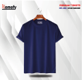 Premium Quality Solid Cotton half Sleeve T Shirt For Men - T Shirt. 