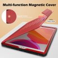 For iPad 10.2 Multifunctional PC Protective Leather Case with Bracket & Card Slots & Pen Slot & Wake-up / Sleep Function.