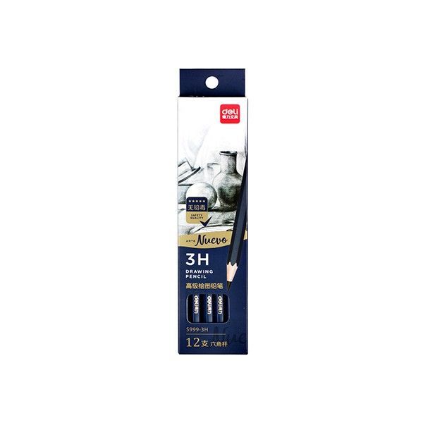 Deli S999-3H sketching Pencil 12 pcs