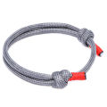 Popular fashion simple adjustable 550 parachute bracelet men's braided bracelet for women. 