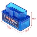 Blue Super Mini ELM327 Bluetooth Module 5.1 Version OBD2 Mini Elm 327 v2.1 Car Diagnostic Scanner Tool For ODB2 OBDII Protocols.