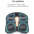 Memory Foam Seat Cushion Office Chair Cushion Car Seat Support Waist Pillow Massage Buttocks Pad Pain Relief Orthopedic Pillow.