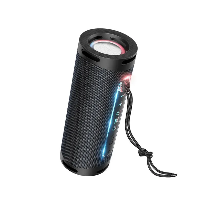 HOCO HC9 Wireless Speaker Dazzling Pulse Sports Portable Bluetooth Loudspeaker with Colorful Ambient Light