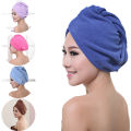 Quick Dry Microfiber Bathrobe Magic Hair Towel Super Absorbent Bath Shower Wrap Soft Comfortable Water Uptake Suction Cap.