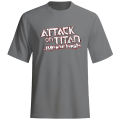 Summer simple fashion 2D anime offensive giant print round neck without hat large size adult short sleeves. 
