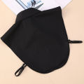 Women Men Cotton Fake Collar Blouse Vintage Solid Detachable Shirt Collar False Lapel Blouse Top Clothes Accessories.