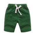 DE PEACH Unisex Summer Cotton Baby Boys Shorts Pants Teenager Kids Boys Girls Solid Casual Shorts For 1-12Years Children Clothes.