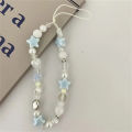 Summer Sea Salt Mobile Phone Lanyard - Handmade Star Anti-Lost Chain. 
