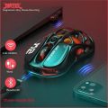 Gravastar M1 Wireless Mouse Magnesium Alloy Hollow Three mode Bluetooth Paw3395 4k Receiver Gamer E-sports Pc Gaming Mouse Gift. 