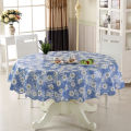 Wash-free round table round tablecloth waterproof and oilproof hotel restaurant anti-PVC square square rectangular dining table coffee table cloth.