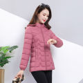 2021 new middle-aged and elderly women's slim-fit cotton-padded jacket for mothers oversized coat. 