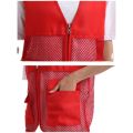 Volunteer Vest Custom PrintinglogoThin Breathable Mesh Advertising Party Member Volunteer Mesh Waistcoat Printing Children. 