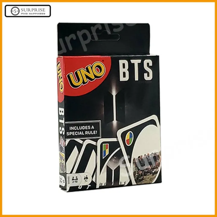 NYT K-Pop Bts Uno Game Photo Carte 112 Cards Weply Mattel Official Md Goods Card Game Bts Uno