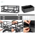 Bike Basket Rear Compatible Simple Installation Repair Parts Accessories for Most Bikes Road Bike.
