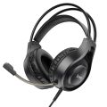 Hoco W106 Tiger Gaming Over The Ear Headphones for Desktop, Mobile, Laptop | 50mm Drivers | 2-in-1 Adapter Wired Gaming Headphone.